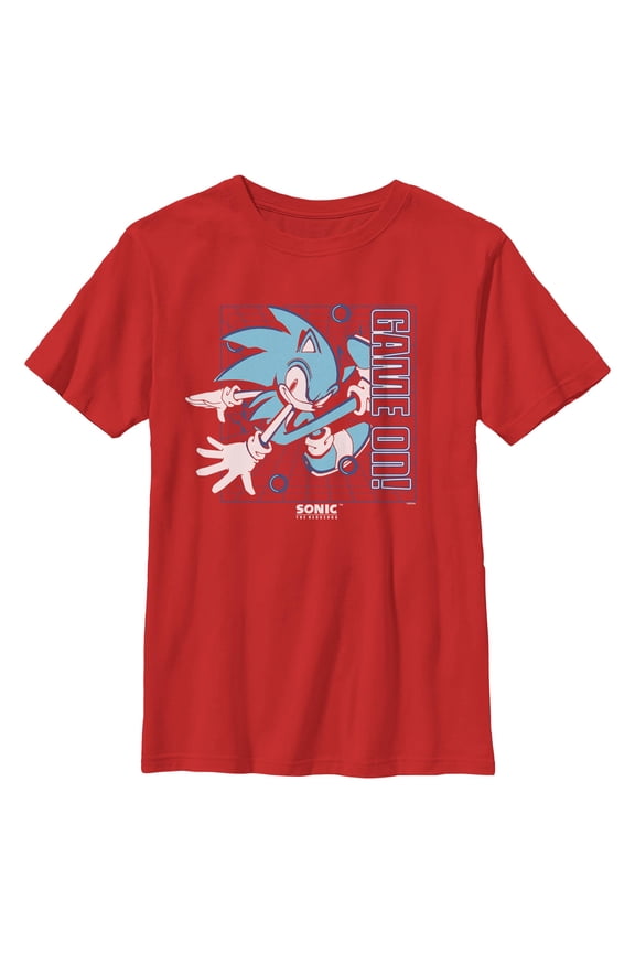 Boys Sonic the Hedgehog Game On Pose T Shirt