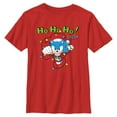 thumbnail image 1 of Boys Sonic the Hedgehog Ho Ho Ho Christmas Lights T Shirt, 1 of 5
