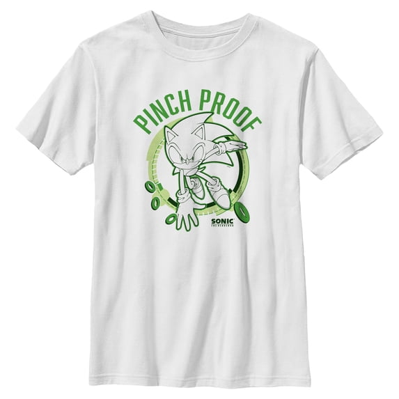 Boys Sonic the Hedgehog Pinch Proof Machine T Shirt