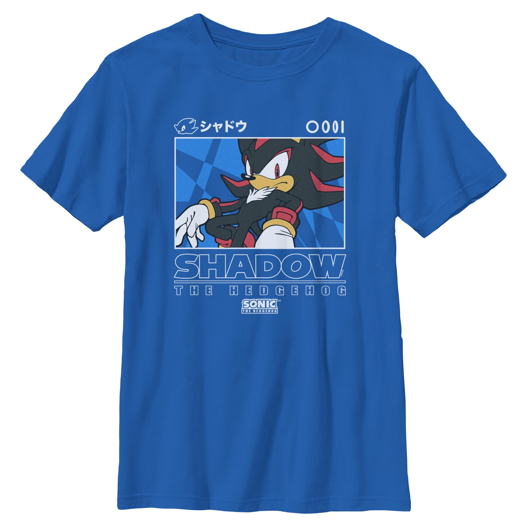 Boys Sonic the Hedgehog Shadow Portrait T Shirt - Walmart.com