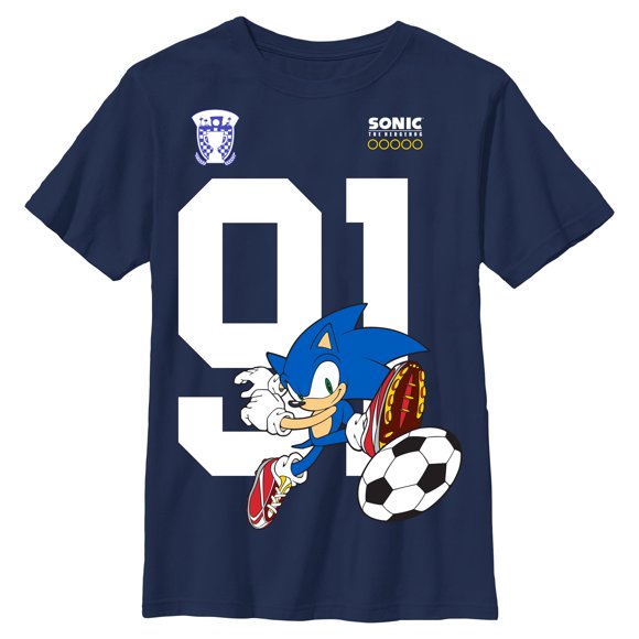 Boys Sonic the Hedgehog Team Blue Blur 91 T Shirt