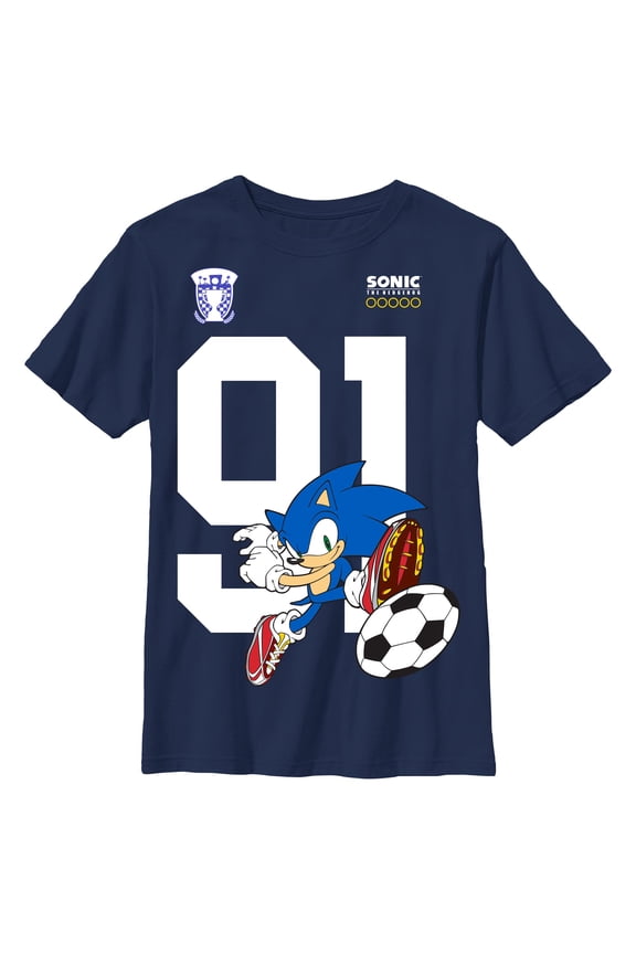 Boys Sonic the Hedgehog Team Blue Blur 91 T Shirt