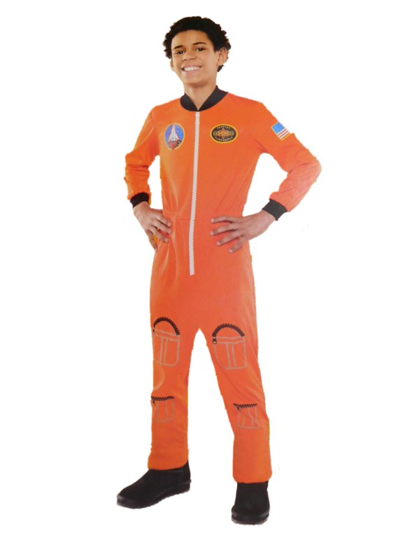 Boys Space Walker Astronaut Child Halloween Costume Jumpsuit S4-6