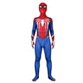 thumbnail image 1 of Boys Spider Cosplay Full Body Jumpsuits Red Blue Halloween Superhero Costumes for Birthday Party Pretend Play Outfits, 1 of 5
