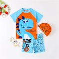 thumbnail image 1 of Boys Split Cartoon Cute Sunscreen Quick Dry Surfing Vacation Swimwear, 1 of 6