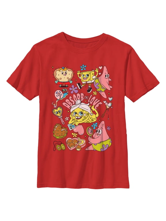 Boys SpongeBob SquarePants Absorb the Love T Shirt