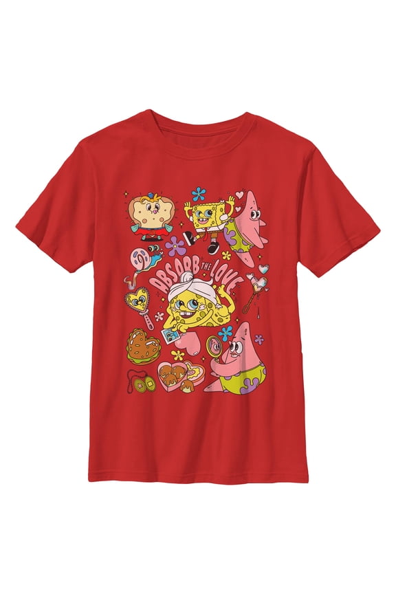Boys SpongeBob SquarePants Absorb the Love T Shirt