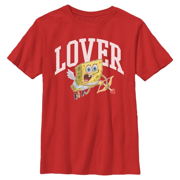 Boys SpongeBob SquarePants Happiest Cupid Lover T Shirt
