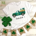 thumbnail image 1 of Boys St Paddys Shirt, Shamrock Shirt, St Patricks Truck Shirt, Loads Of Luck Shirt, Lucky Shamrock Shirt, Irish Day Shirt, Lucky Gift, Full Size S-5XL, 1 of 5