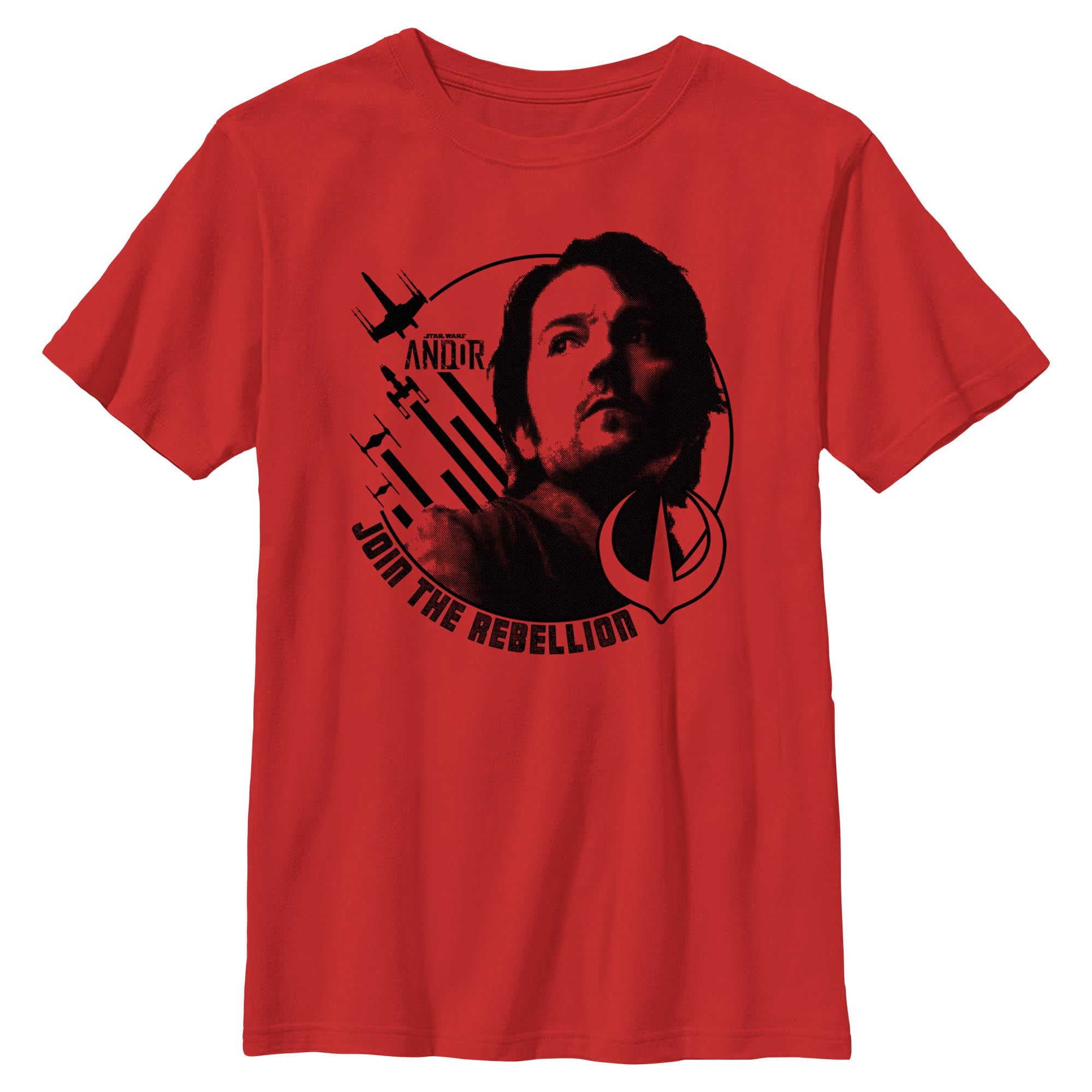 Boys Star Wars: Andor Cassian Join the Rebellion T Shirt - Walmart.com