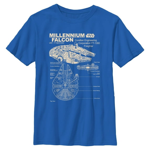Boys Star Wars Corellian Freighter T Shirt