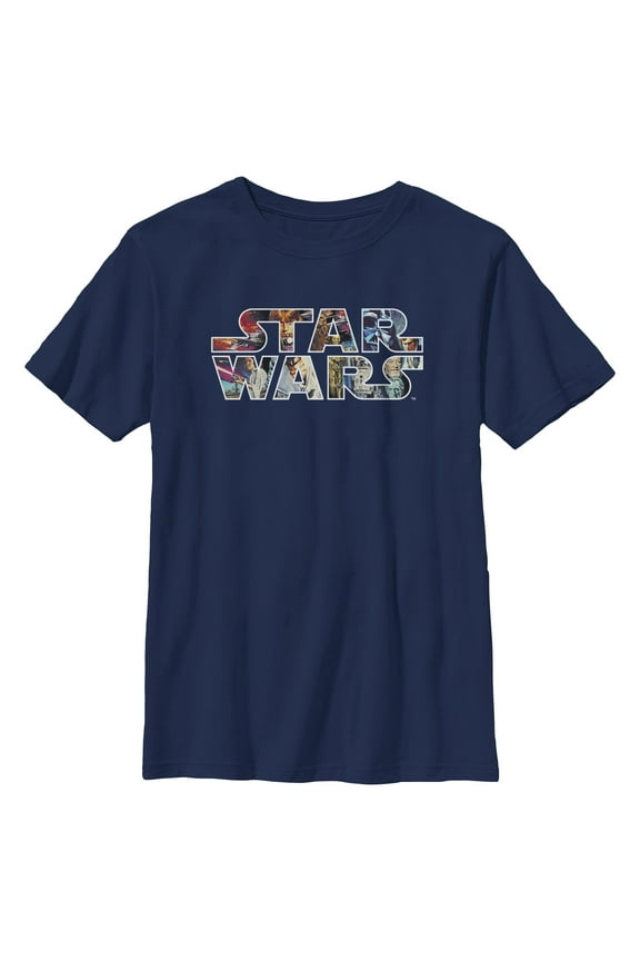 Boys Star Wars Epic Logo T Shirt