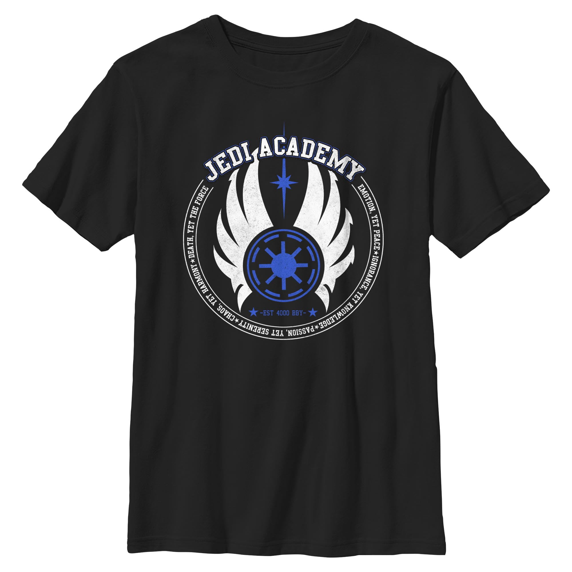 Boys Star Wars Jedi Academy Code T Shirt - Walmart.com