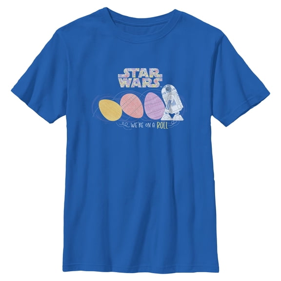 Boys Star Wars R2-D2 We're On A Roll T Shirt
