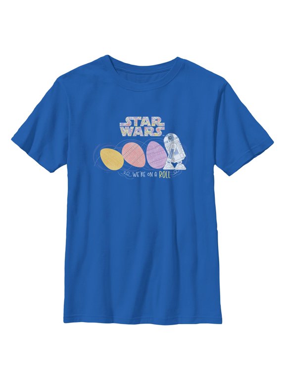 Boys Star Wars R2-D2 We're On A Roll T Shirt