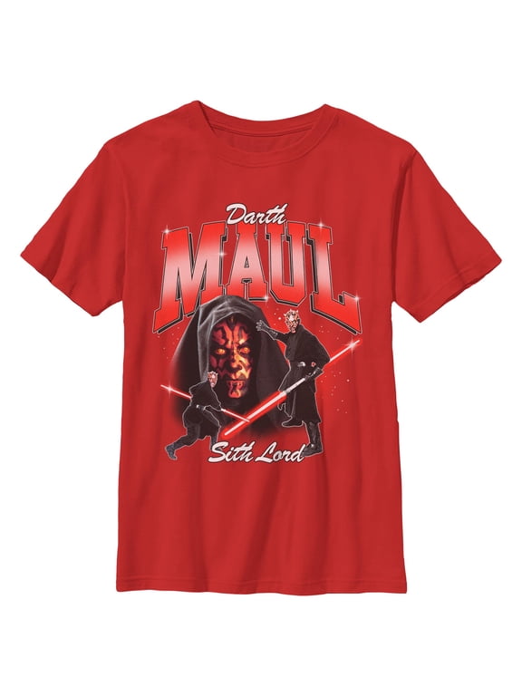 Boys Star Wars Sith Lord Maul T Shirt