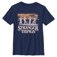 thumbnail image 1 of Boys Stranger Things Starry Bike Ride T Shirt, 1 of 5