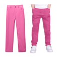 thumbnail image 1 of Boys Stretch Pull On Chino Pants Youth Twill School Trousers Comfortable Elastic Waist, 1 of 4