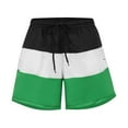 thumbnail image 1 of Boys Suit Lapel Casual Short Sleeve Shirt Elasticized Shorts Two-piece Set Boys Striped Suspenders Shorts Outfit Set Boys Baby Girls Boys 4th of July, 1 of 6