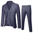 thumbnail image 1 of Boys Suit Set Kids Suits Wedding Outfit Vest Pants Jacket Dress Outfits 3PC Sets Size 16-17T, 1 of 2
