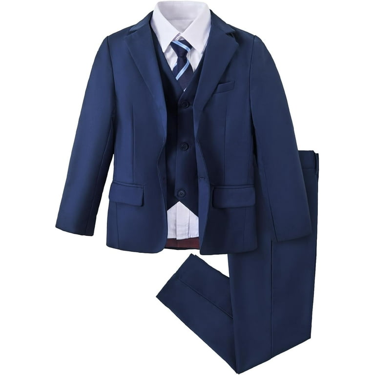 Boys Ties Age 12 Boys Suit Slim Fit Piece For Kids Toddler Suit