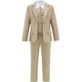 thumbnail image 1 of Boys Suit for Kids 6 Pieces Formal Dresswear Set Teen Boys Tuxedo Suits for Wedding Graduation, 1 of 5