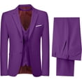 thumbnail image 1 of Boys' Suits Formal Tuxedo Slim Fit Boys Suit Set for Wedding Outfit Teen Boy Dress Clothes, 1 of 12