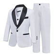 thumbnail image 1 of Boys' Suits Slim Fit 3 Piece, Adjustable Waist, Boys Formal Suit with Jacket, 1 of 5