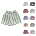 thumbnail image 1 of Boys Summer Casual Contrast Color Shorts Lightweight Breathable Outdoor Play Comfortable Elastic Waist, 1 of 4