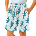 thumbnail image 1 of Boys Summer Shorts 11-12 Years Shorts for Boys with Pockets Loose Short Boy Cargo Shorts for Boys Boy Cargo Shorts Size 14-16 School Kids Twill White, 1 of 4