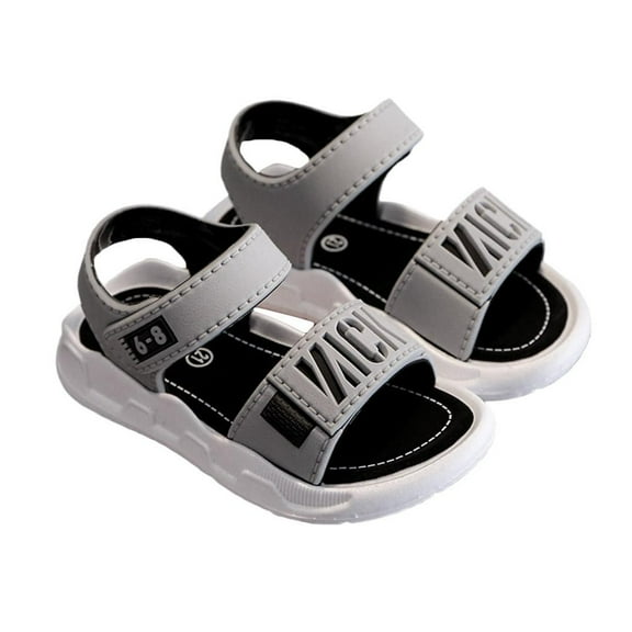 Boys Summer Sports Sandals Hiking Beach Outdoor Open Toe Sports Sandals Anti-Slip for Toddlers