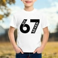 thumbnail image 1 of Boys Summer Tee Tops Six Seven 6 7 Graphic Tee Ice Print Casual Shirt Childrens Top Soft Comfortable Daily Wear Youth Apparel, 1 of 4