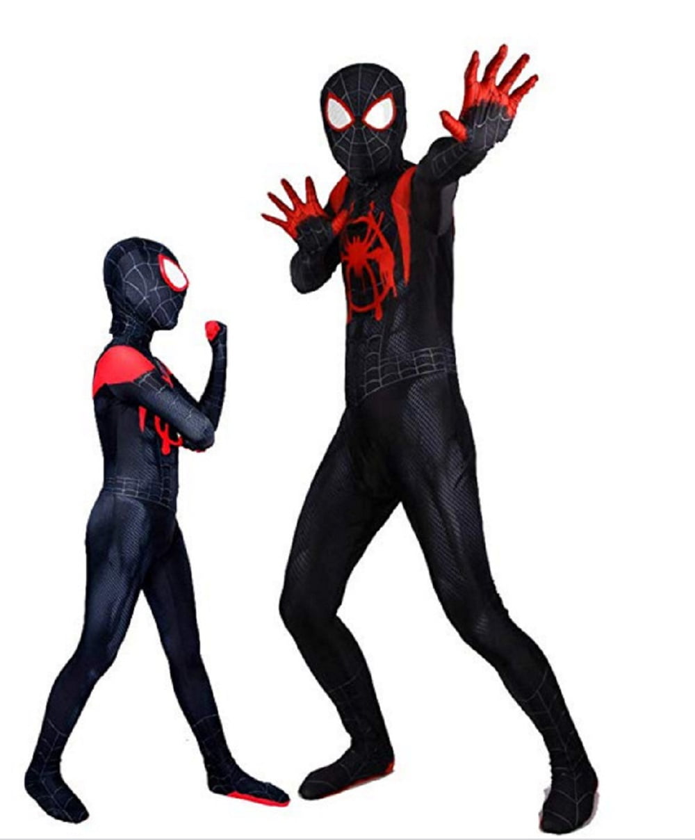 Boys Superhero Spider Costume, Unisex Adults Kids Lycra Spandex Zentai ...