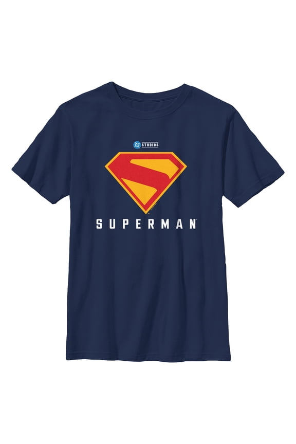 Boys Superman Classic Symbol T Shirt