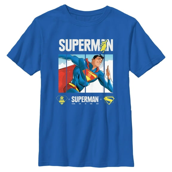 Boys Superman Fast Hero T Shirt