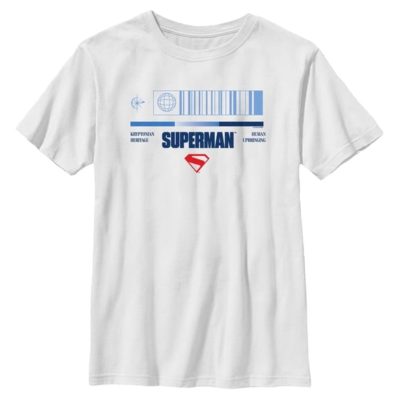 Boys Superman Human Upbringing T Shirt
