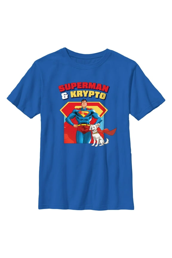 Boys Superman Krypto Duo T Shirt
