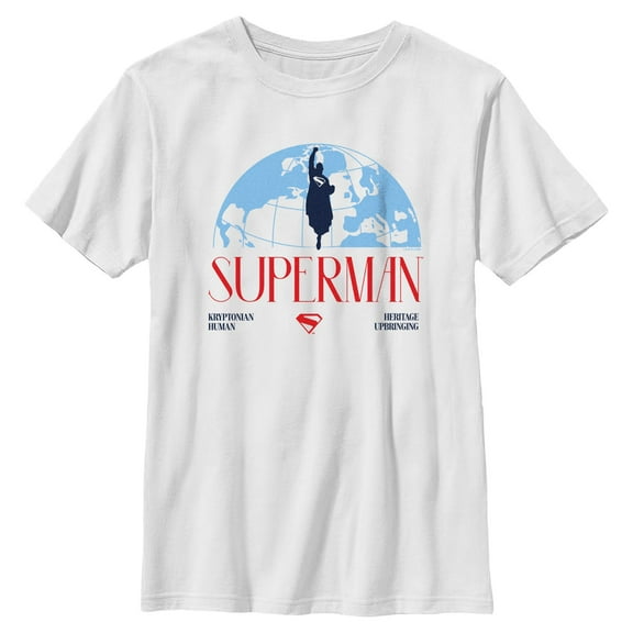 Boys Superman Kryptonian Human T Shirt