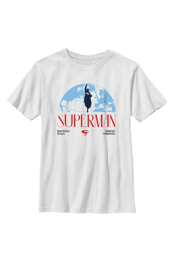 Boys Superman Kryptonian Human T Shirt