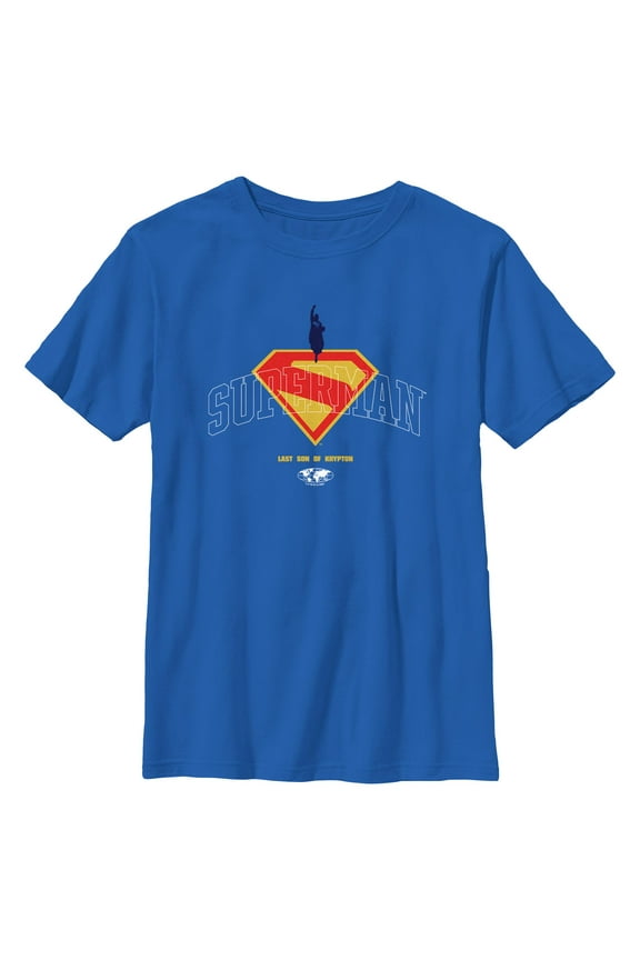 Boys Superman Last Son of Krypton Silhouette T Shirt