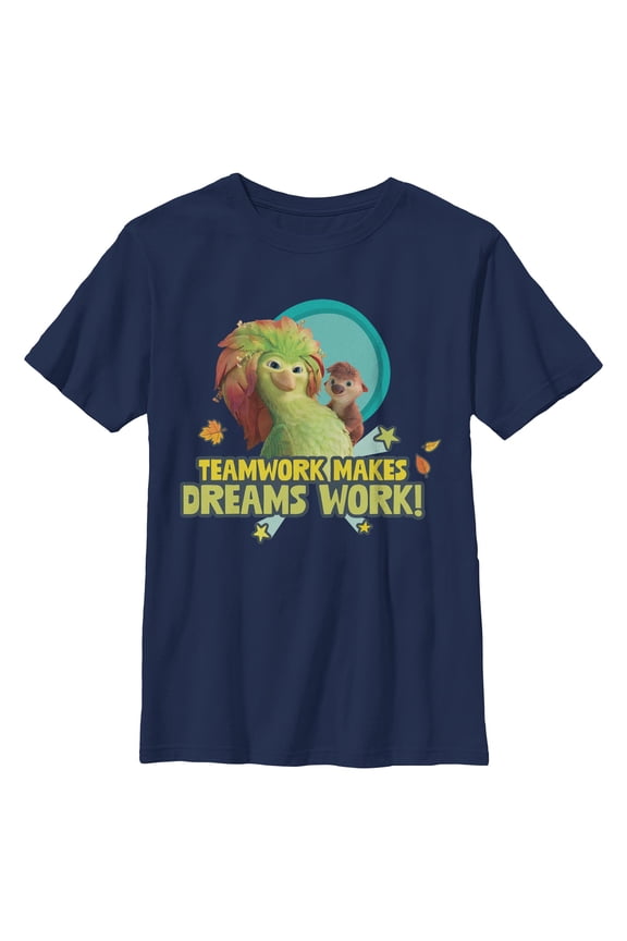 Boys Swapped Teamwork Makes Dreams Work T Shirt