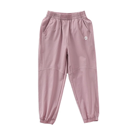 Boys Sweatpants 4-5 Years School Pants for Boys 14-16 Black Boys Pants Upf50+ Stretch Woven Trousers for Daily Casual Outdoor Sports Lightweight Comfortable Kids Long Pants for Spring Summer Fall
