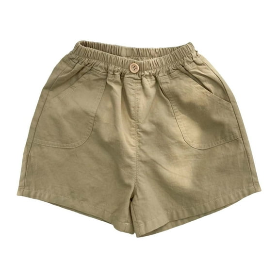 Boys Sweatpants 5-6 Years Boys Dress Pants Size 6 Breathable Boys Pants for Toddlers 1 7 Years Lightweight Casual Shorts for Daily Wear Outdoor Play Summer Spring Comfortable Elastic Waist