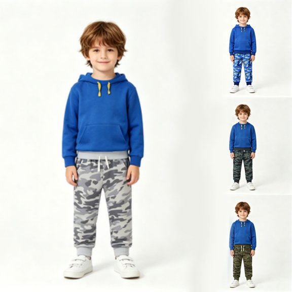 Boys Sweatpants - Active Performance Soft Boys Joggers Athletic Pants with Elastic Waistband and Pockets