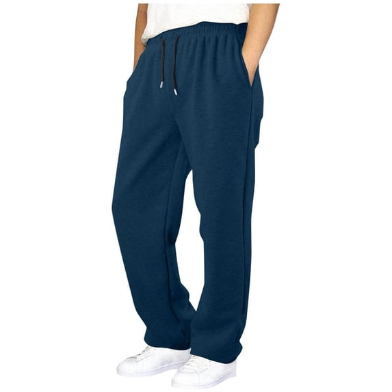 Boys Sweatpants Athletic Joggers Pants Drawstring Pants for Boy Open Bottom Sweatpants Straight Leg Pants with Pockets 5T-16T