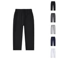 thumbnail image 1 of Boys Sweatpants Baggy Jeans Kids Boys Girls Straight Leg Pants Soft Comfortable Stretchy Jogger Sweatpants Casual Active Wear Durable Lightweight Playground School, 1 of 3