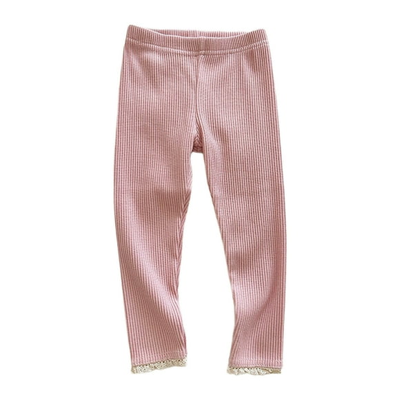 Boys Sweatpants,Girls Micro Flare Stretch Outer Layer Leggings Comfortable Everyday Wear Outfit Versatile Soft Textured Bottoms,Boys Pants,Pink,12-18 Months