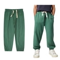 thumbnail image 1 of Boys Sweatpants Joggers for Boys Cotton Pull on Sweatpant with Pocket Drawstring School Uniforms for Boys Back To School Outfits for Boys Kid Boy Pants 5-6 Years, 1 of 3