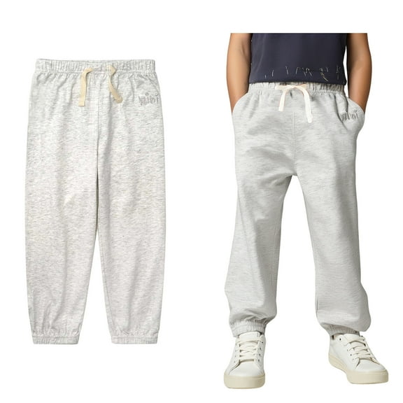 Boys Sweatpants Kids Athletic Pants Cotton Sweatpant with Pocket Drawstring Boys School Uniform Pants Back To School Clothes for Boys Kid Boys Sweatpants Size 3-4 Years