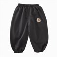 thumbnail image 1 of Boys Sweatpants Kids Baggy Pants for Boys 6M-4T Baby to Toddler Essentials Sweatpants Kids Black Sweatpants Size 2-3 Years, 1 of 8